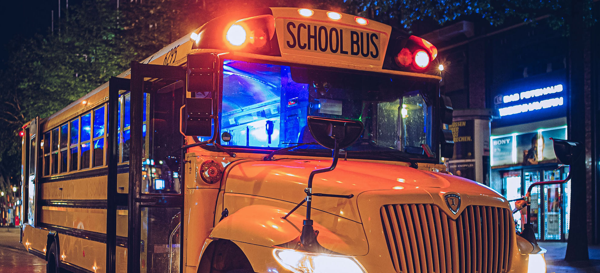 Jetzt High School Bus als Partybus in Hamburg mieten